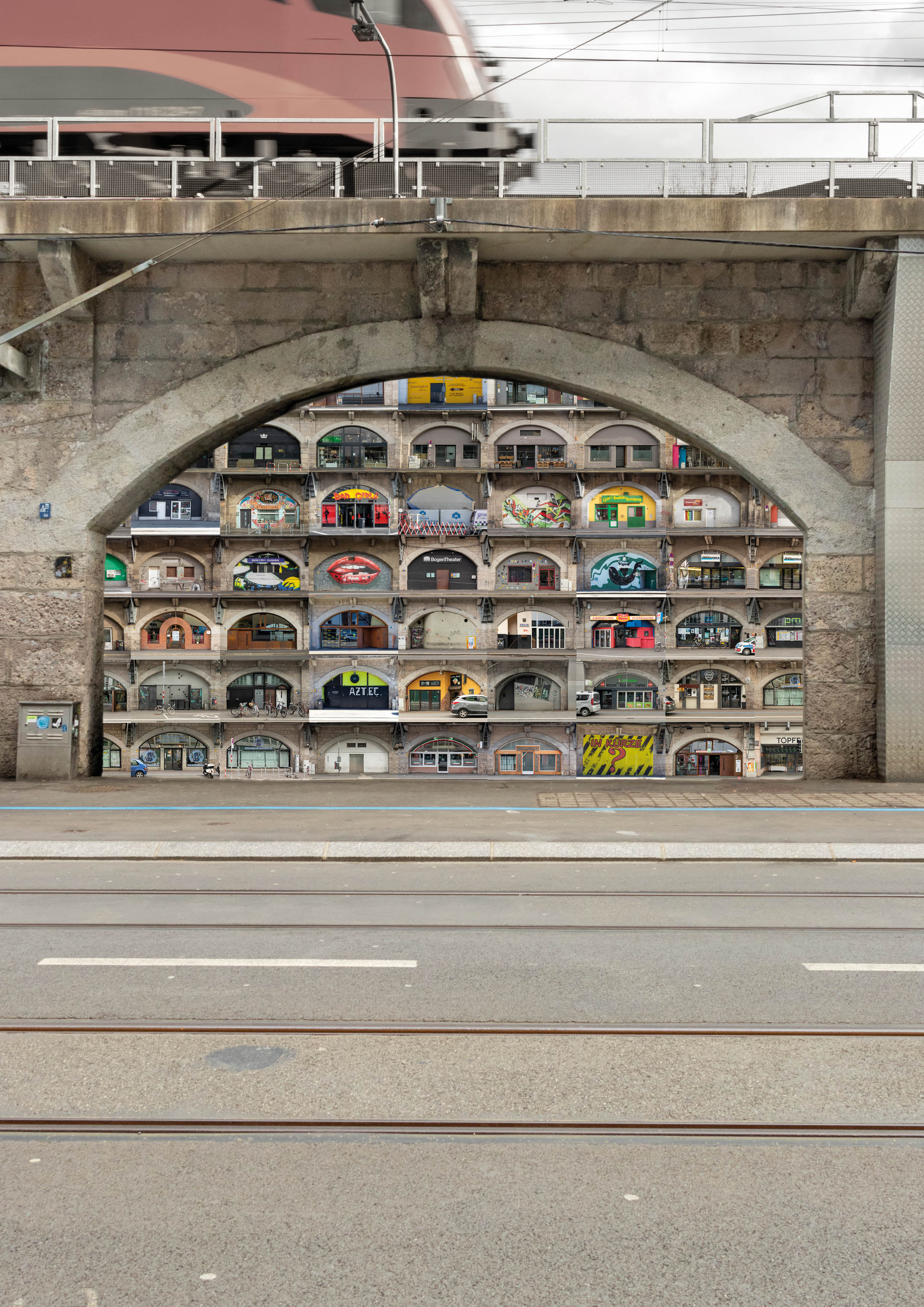 45 2202 Bogenfest A2 hoch Plakat ohne Text