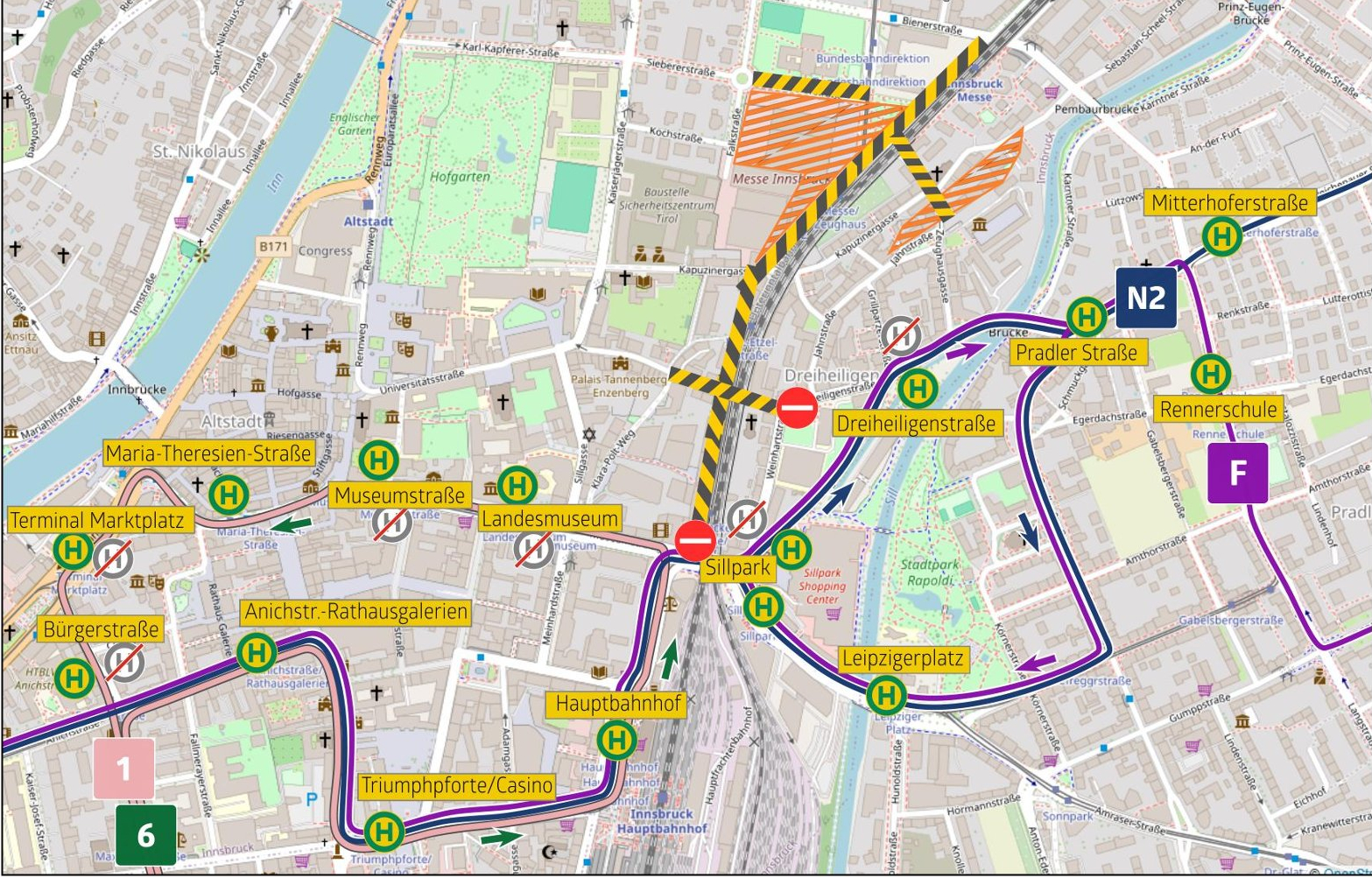 Umleitungsplan IVB Bogenfest25 250515-1567x1003