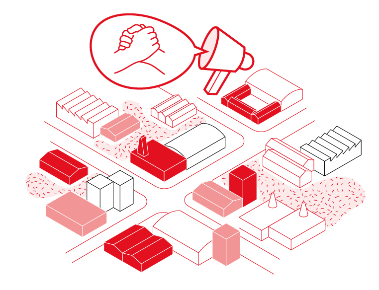 75 Strategische Ansätze Axonometrien Strategische Ansätze 1 Zukunftsfähiges Wirtschaftsquartier-762x584